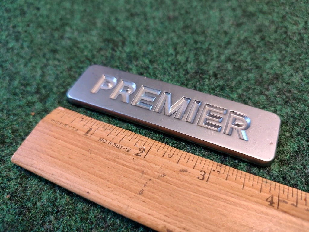 Mercury Premier Plastic 3.75 Emblem Badge Logo Nameplate Name Plate OEM 10L3