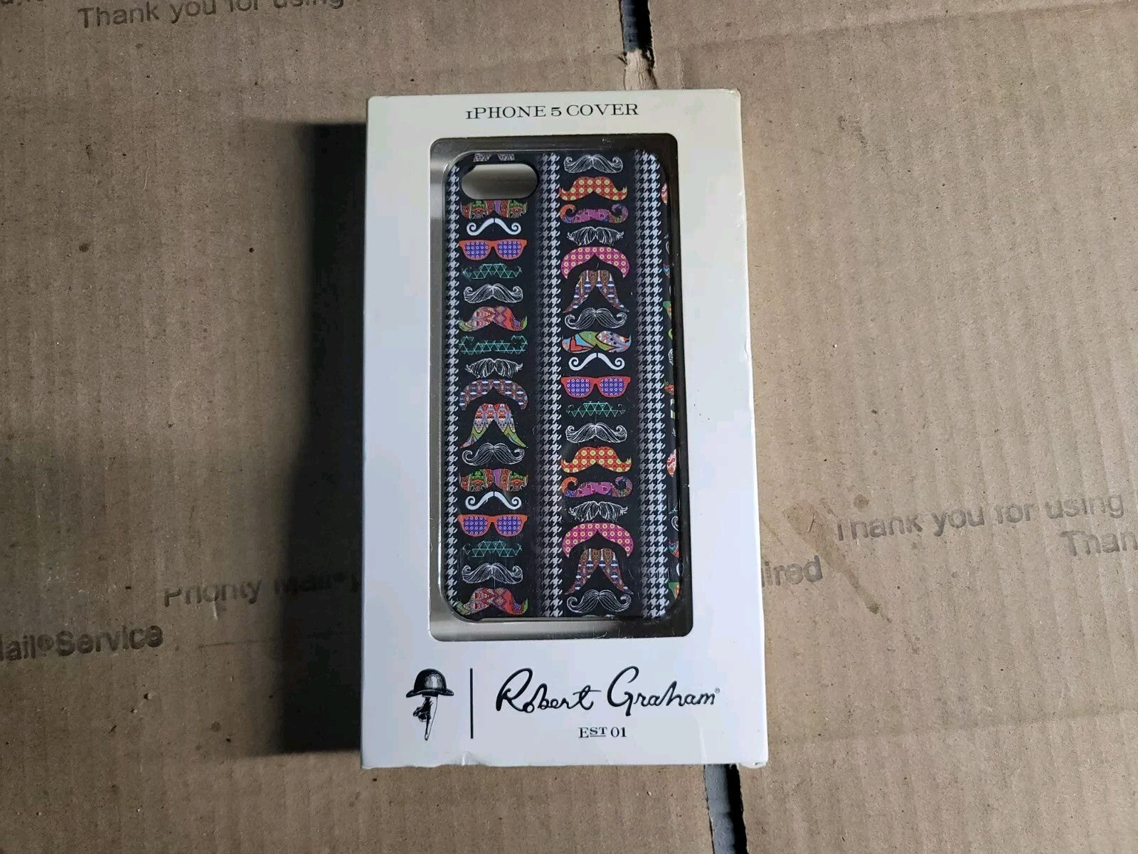 New Robert Graham iPhone 5 Case Cell Cover HL3