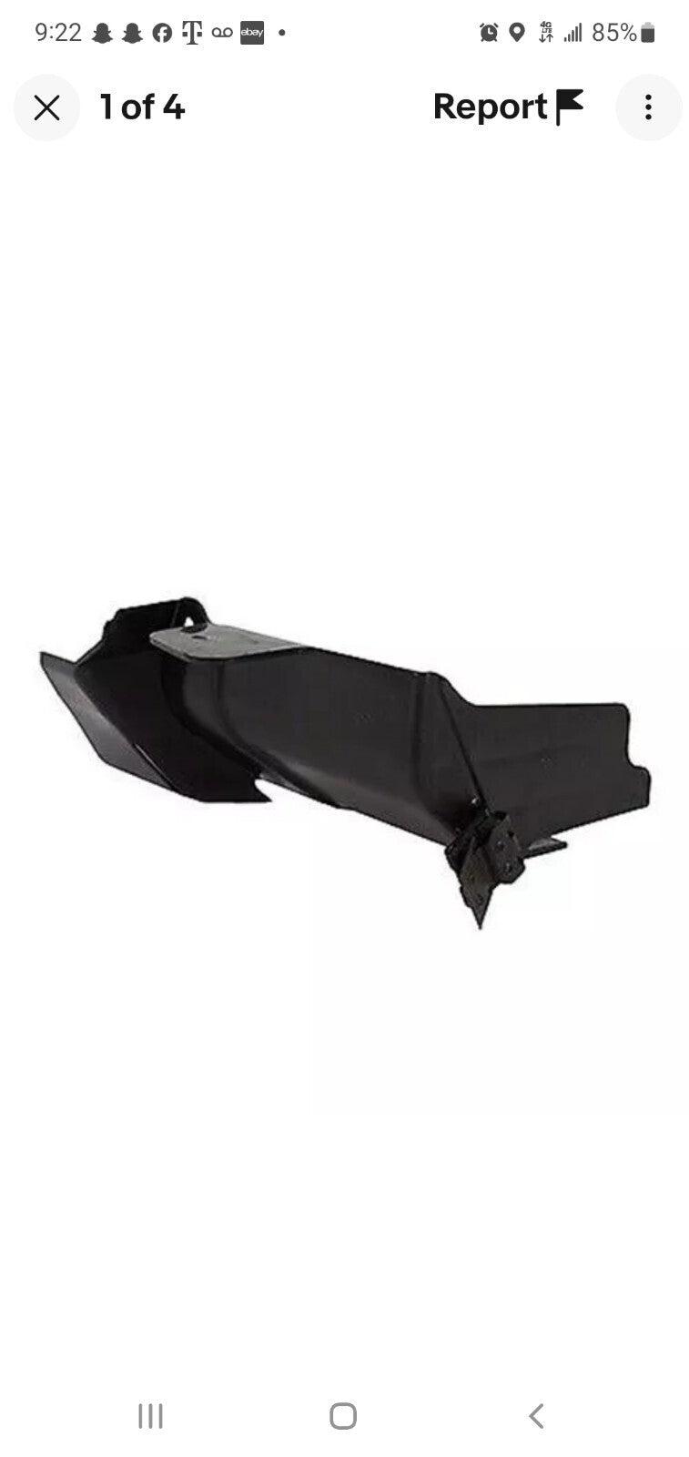 NEW OEM Ford Passenger Side Radiator Air Deflector F1EZ-8327-E Focus 2.0L 15-18
