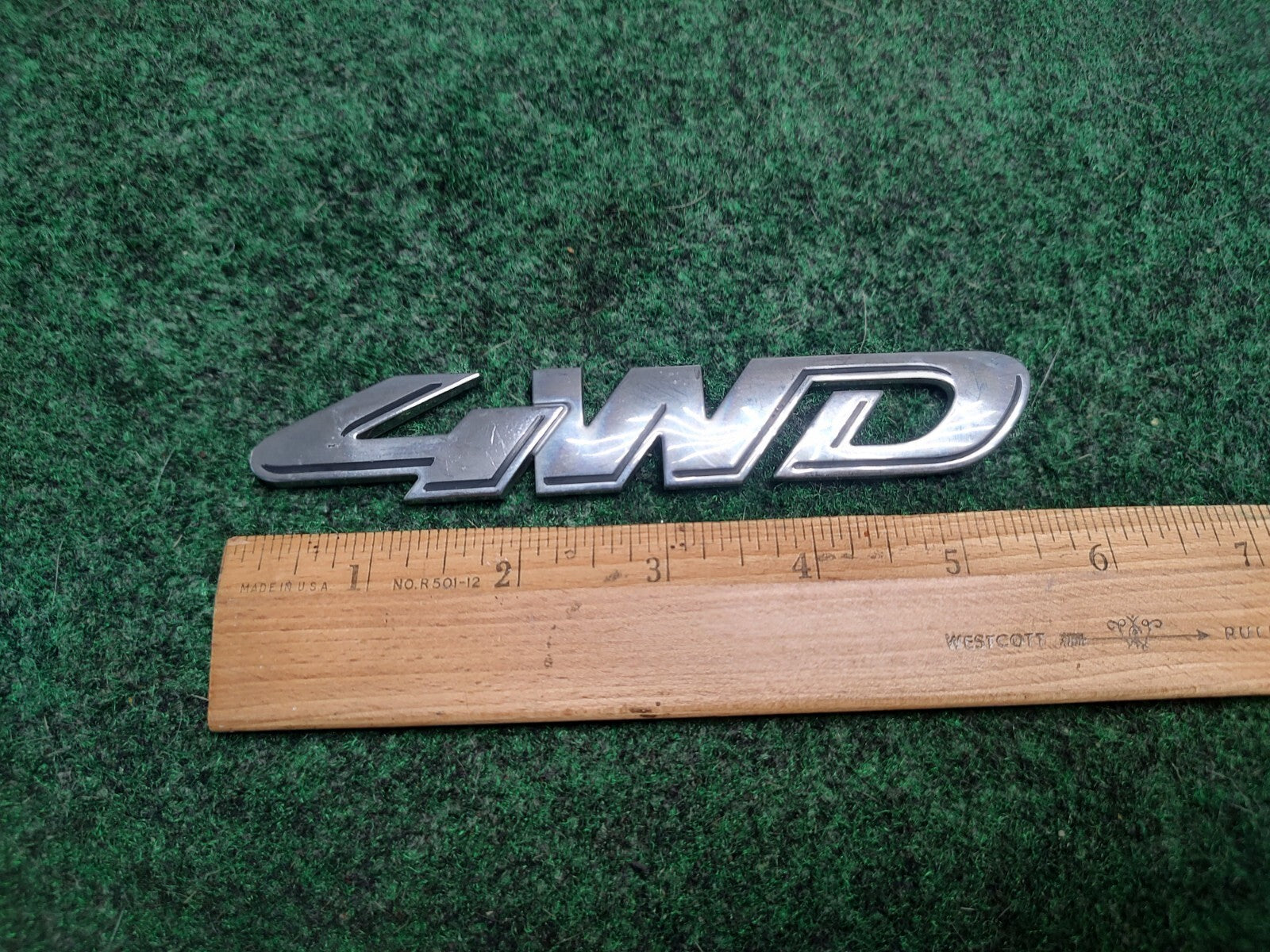 2008-2012 Ford Escape 4WD Emblem 8L84-7843156-DA OEM Badge 3S6