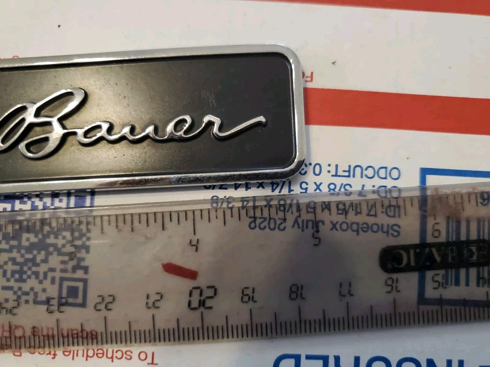 Ford 2003-06 Expedition 02-05 Explorer Eddie Bauer Liftgate Trunk Emblem OEM 3L7