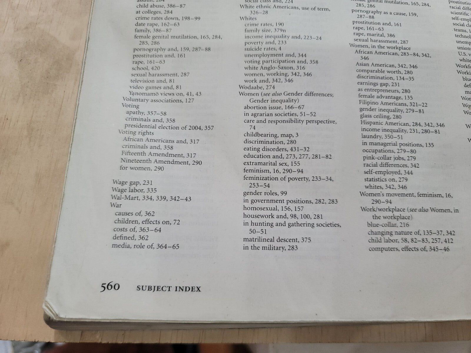 Society : The Basics by Macionis, John J. - Ninth Edition (2006) B12