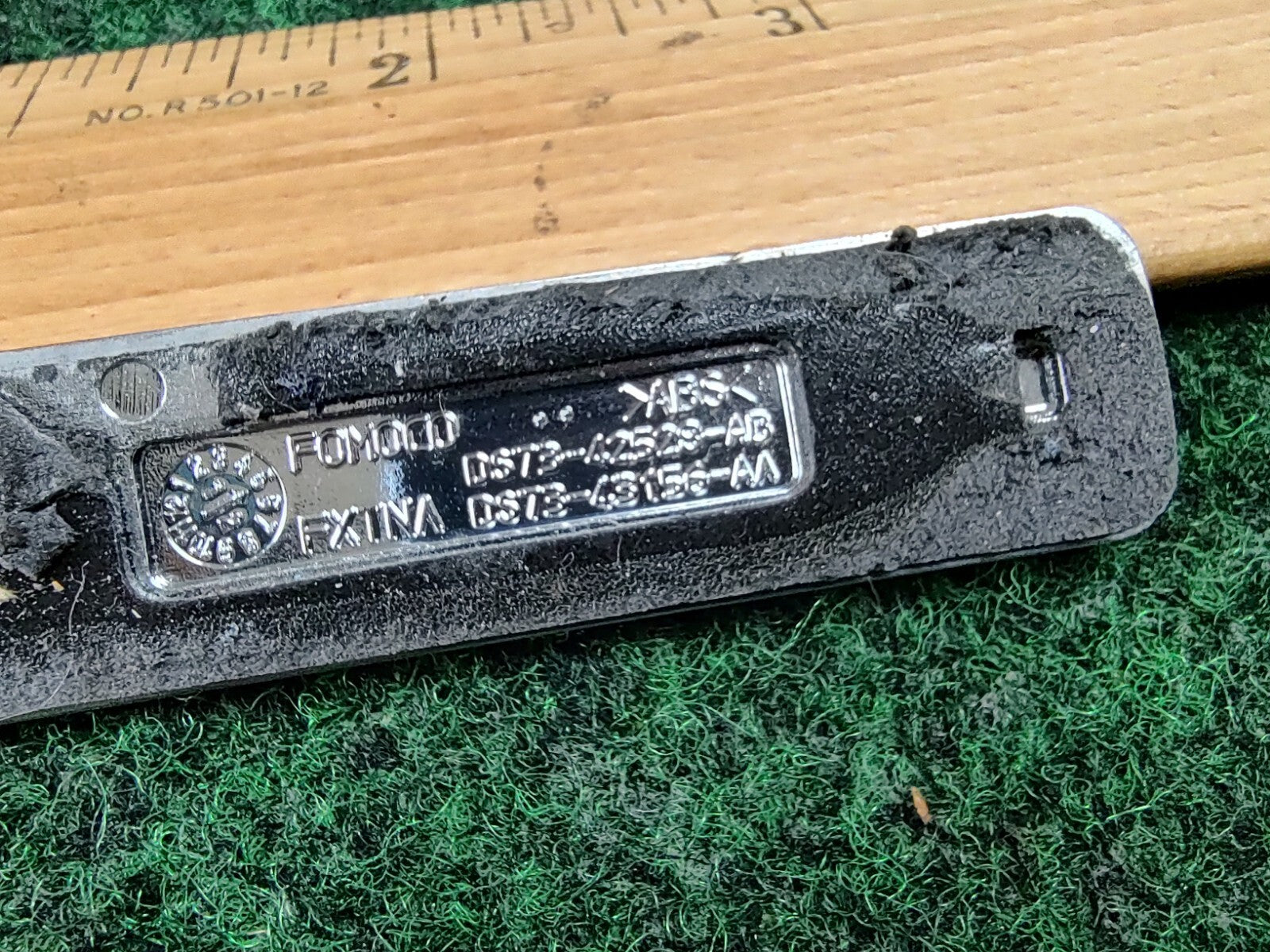 Ford Fusion "Ecoboost" Emblem OEM Name Plate DS73-42528-AB 8L2