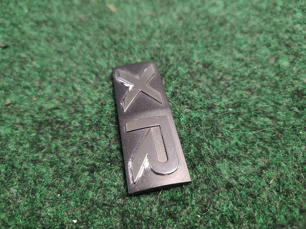 Saturn OEM Astra XR 2 3/8" Emblem Badge Logo Nameplate Name Plate 2S4