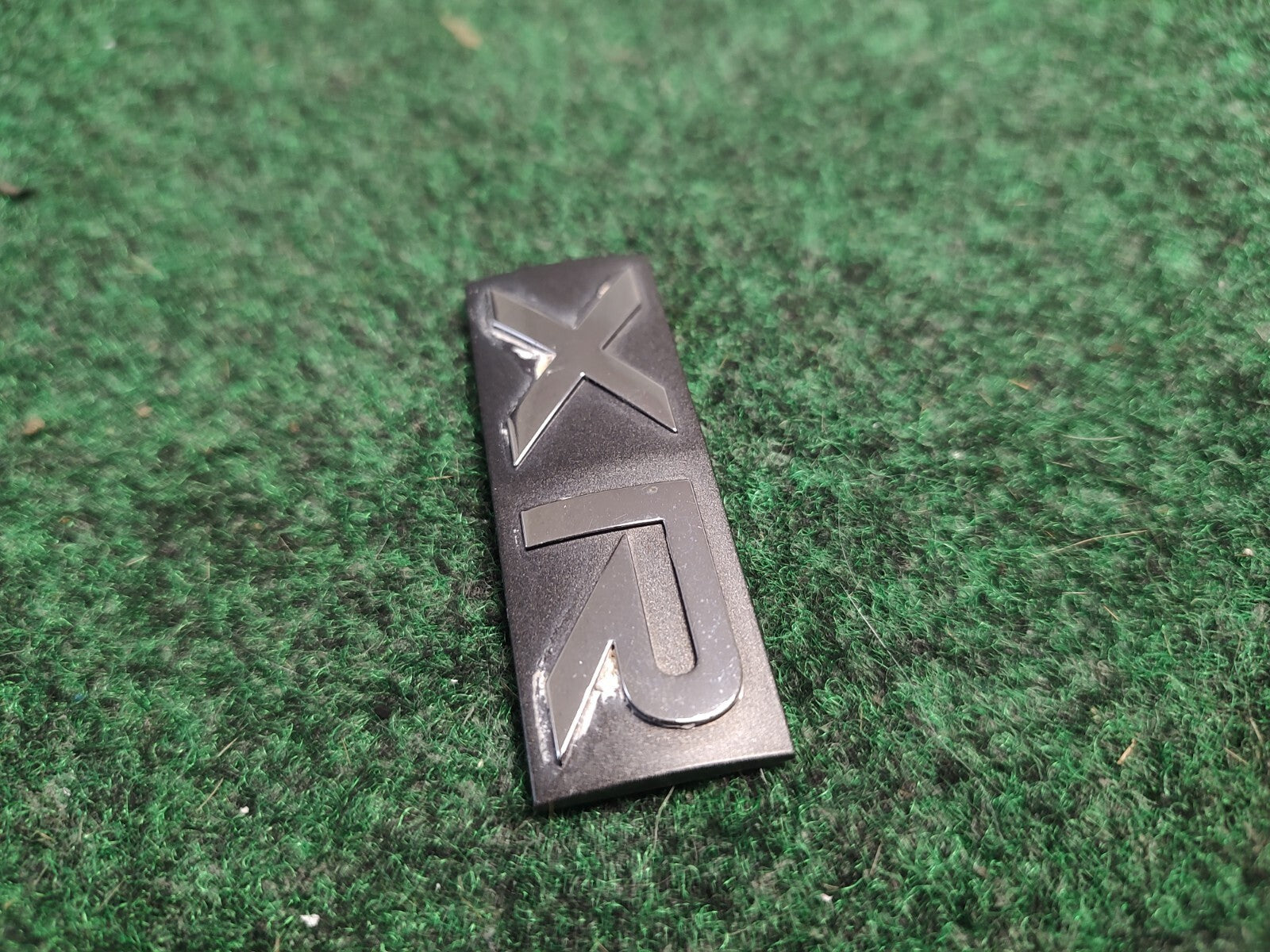 Saturn OEM Astra XR 2 3/8" Emblem Badge Logo Nameplate Name Plate 2S4