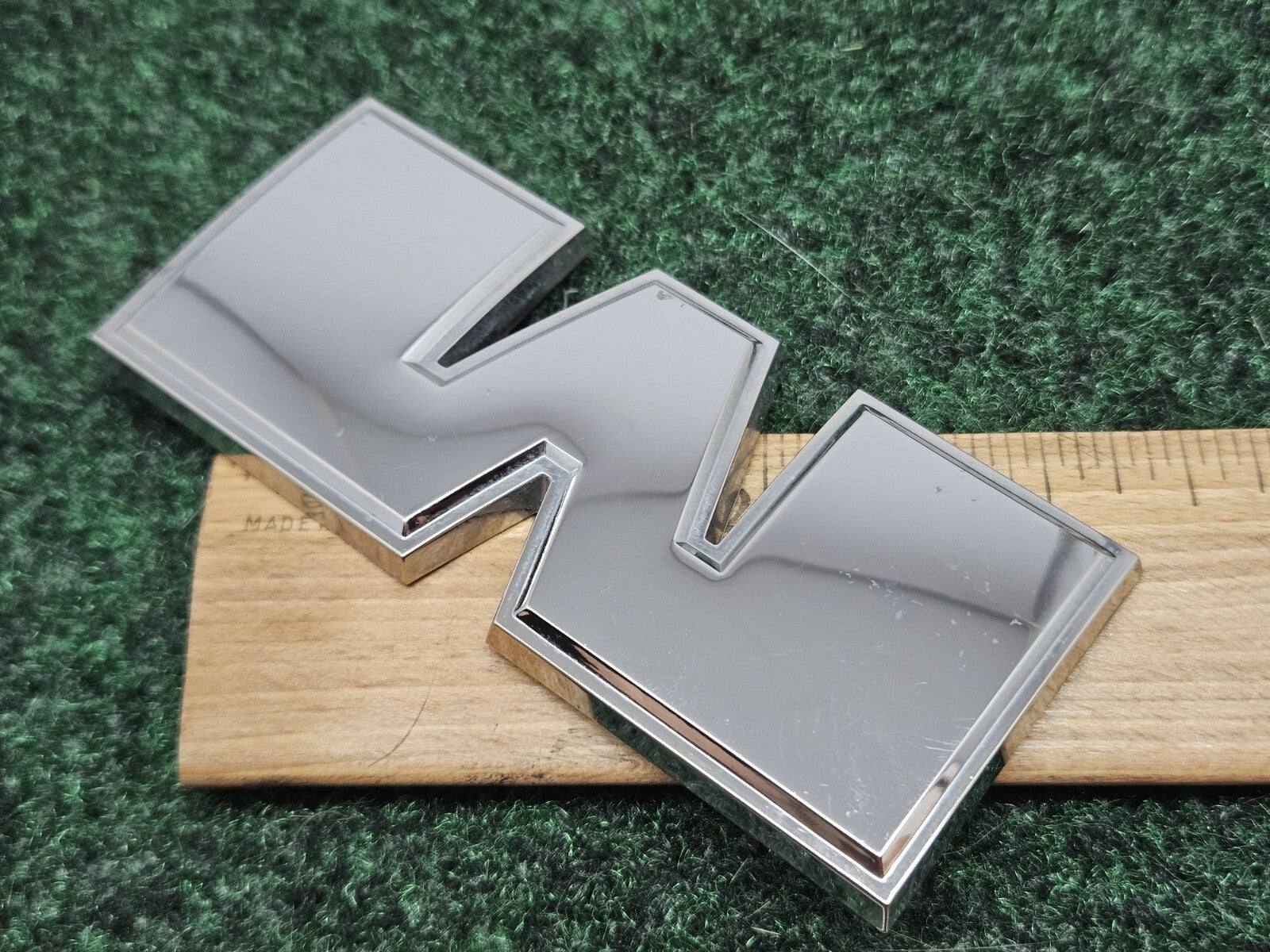 Dodge OEM 2009-2018 Ram "M" Door Letter Emblem Badge Logo Nameplate 3D 7S7