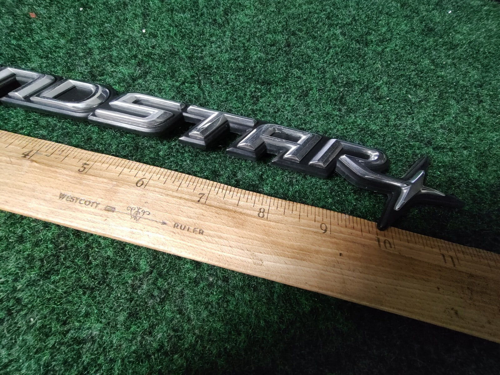 Vintage Ford WINDSTAR Van Rear Trunk Name Plate Badge Emblem Logo 6L5