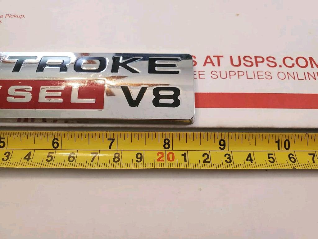 2005-2010 Ford F-250 F-350 Power Stroke Diesel V8 Door Emblem 5C34-16B114-AA 4L5