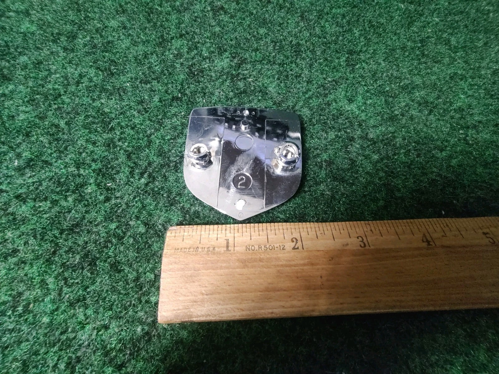 Dodge Front Grille Emblem Logo Badge OEM Name Plate Name See Measurements 7S3