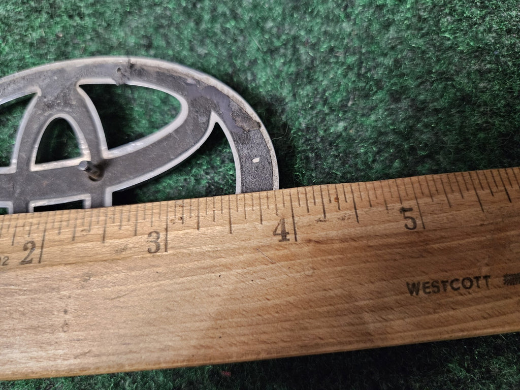 Toyota Chrome Emblem Logo Symbol Unknown Model 4" 3M4