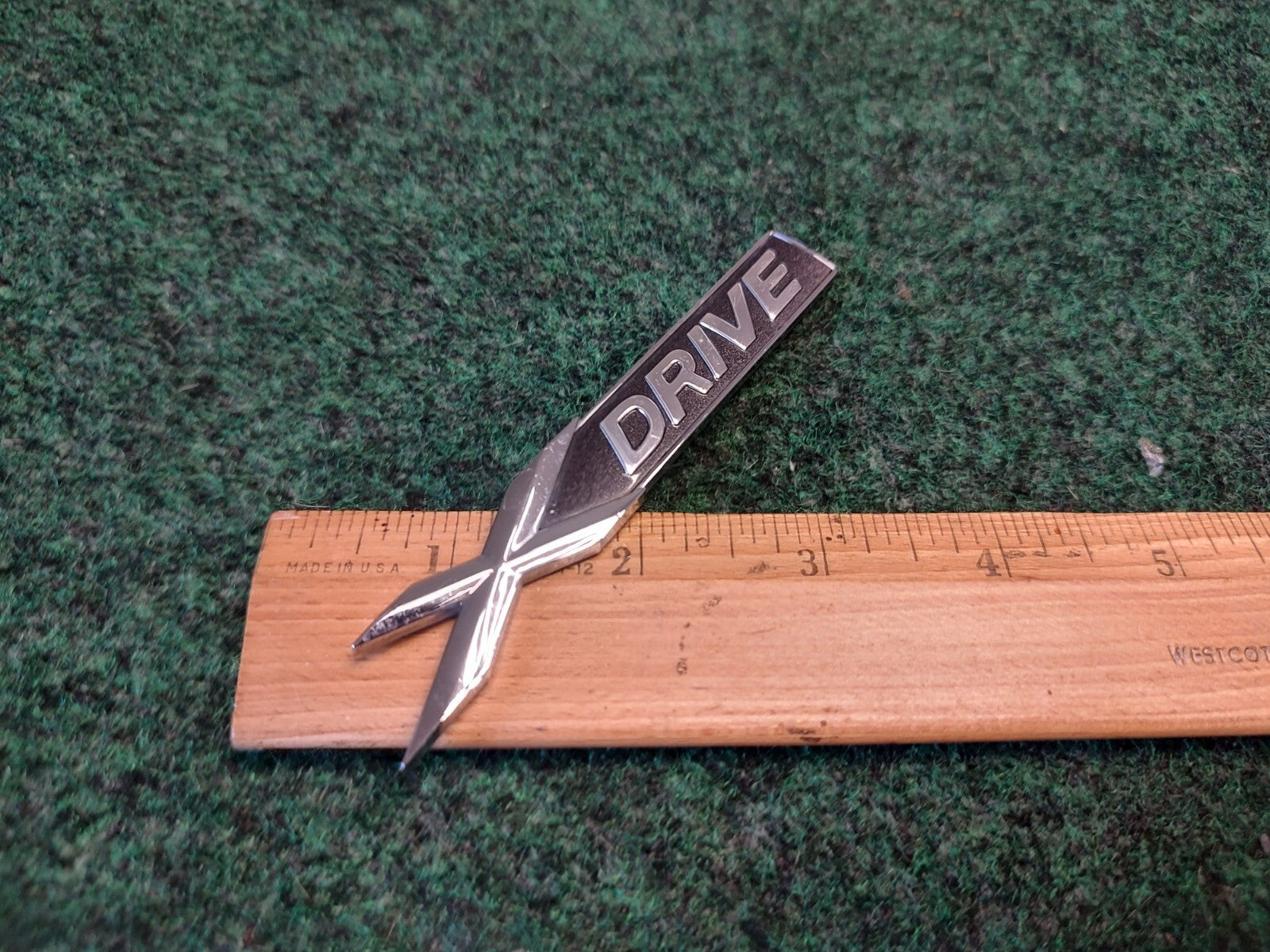 BMW XDrive X Drive Front Fender Emblem Badge Logo Nameplate Name Insignia 3S1