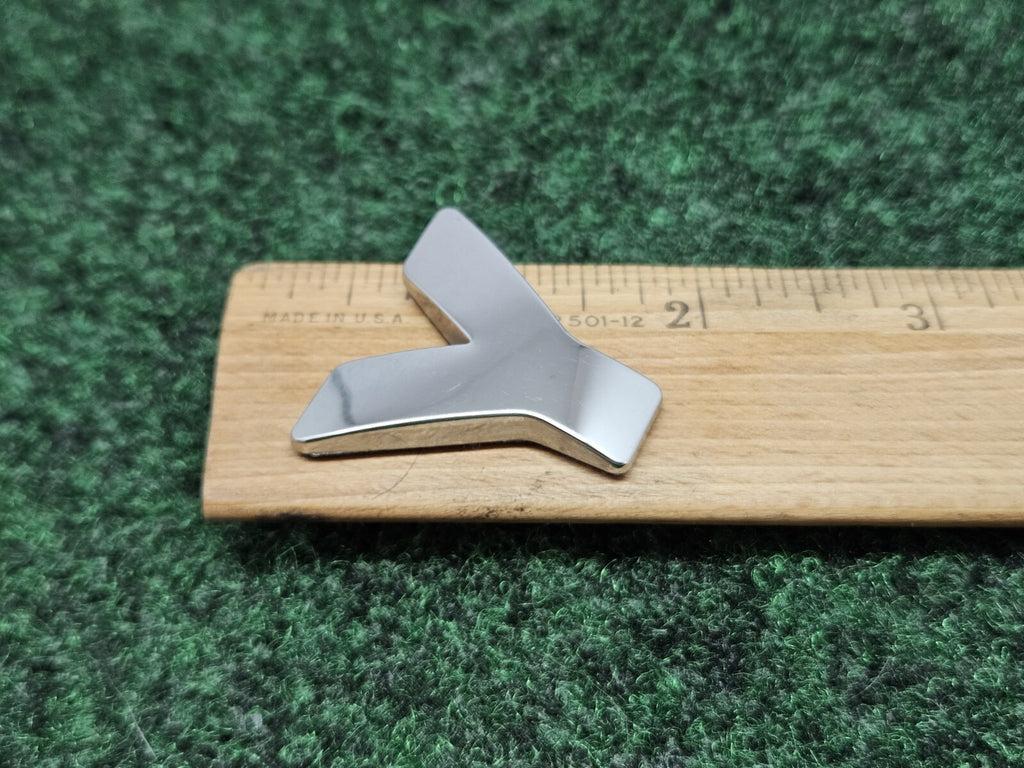 OEM "Y" Chrome Individual Letter Lettering Emblem Badge Logo Nameplate 3D 7S9