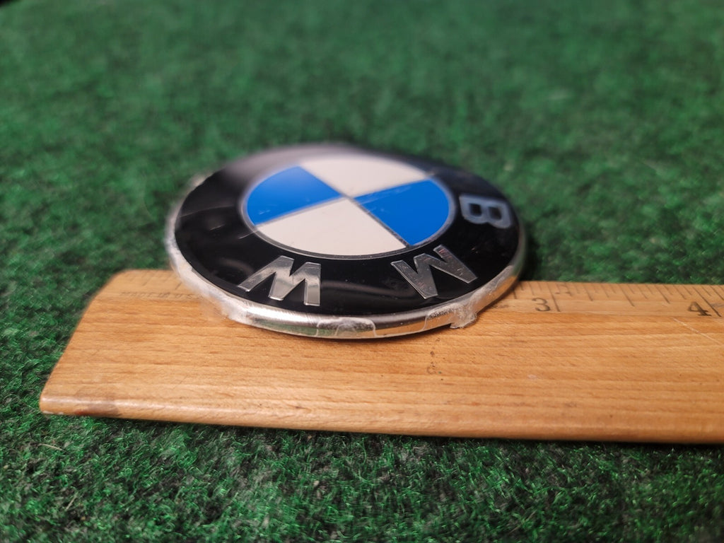 BMW OEM Vintage Steering Wheel Horn Button Emblem Badge Logo Name 5S2