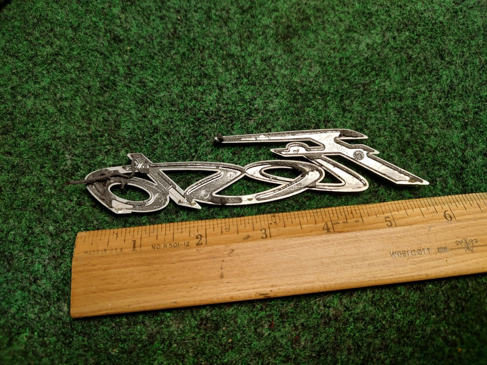 2011-2019 FORD FIESTA REAR CHROME EMBLEM LOGO BADGE LETTERS SYMBOL OEM 1S2