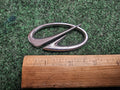 Vintage OLDSMOBILE Chrome EMBLEM SYMBOL BADGE OEM Nameplate Logo 2.75" 5M8
