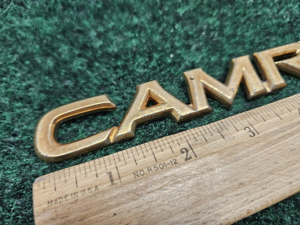 Toyota Camry Gold Trunk Emblem Badge Decal Logo OEM Genuine 75442-AA010 GL1