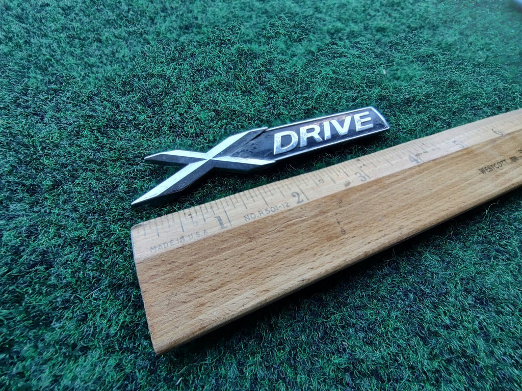 BMW X-Drive X Drive Front Fender Emblem Badge Logo Nameplate Name Insignia 5S3