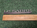 BUICK LESABRE CUSTOM - OEM EMBLEM BADGE SYMBOL LOGO NAME PLATE 5M3