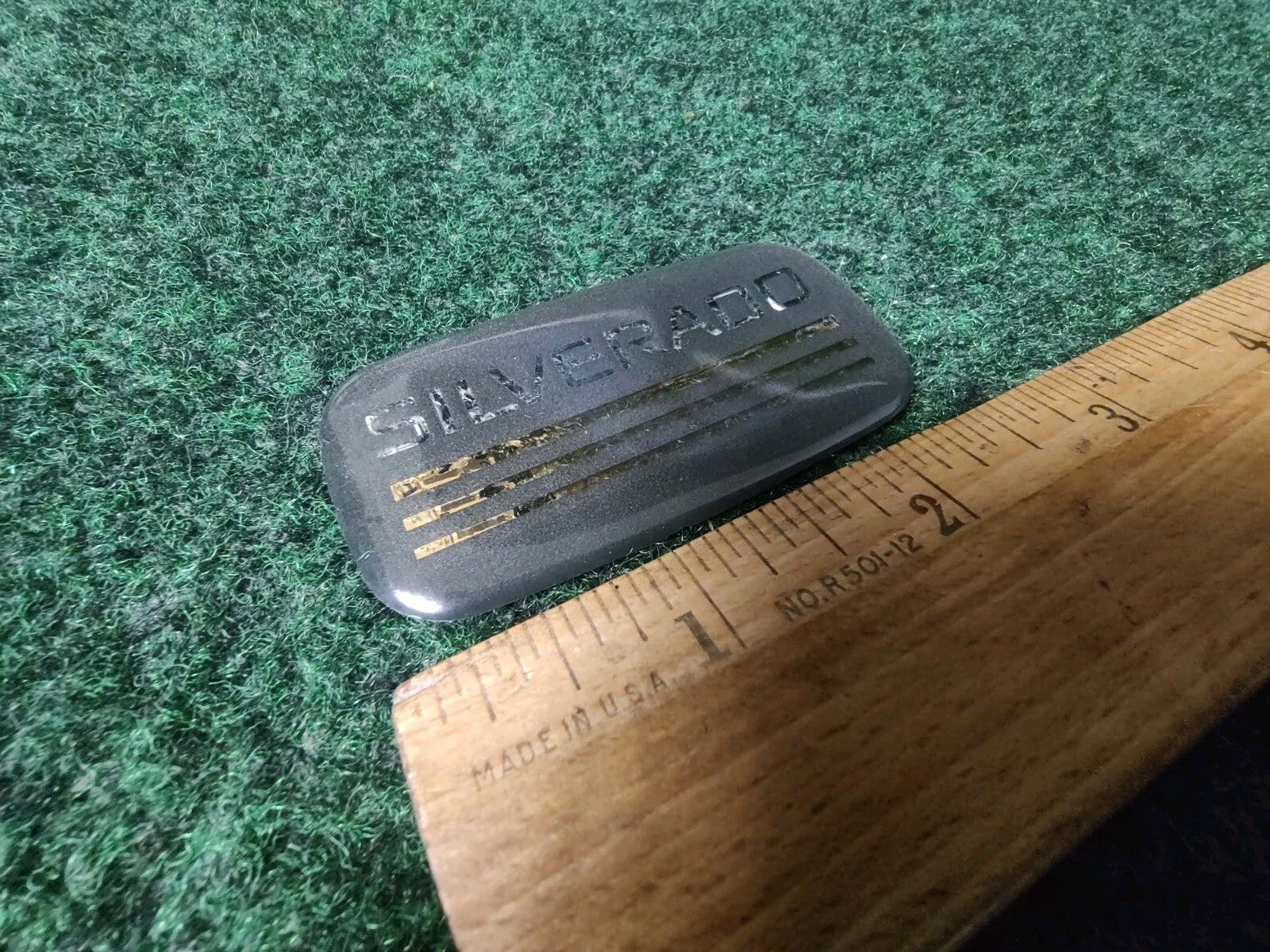 1990s SILVERADO Plastic Roof Panel Emblem OEM NAME PLATE Decal 4L7