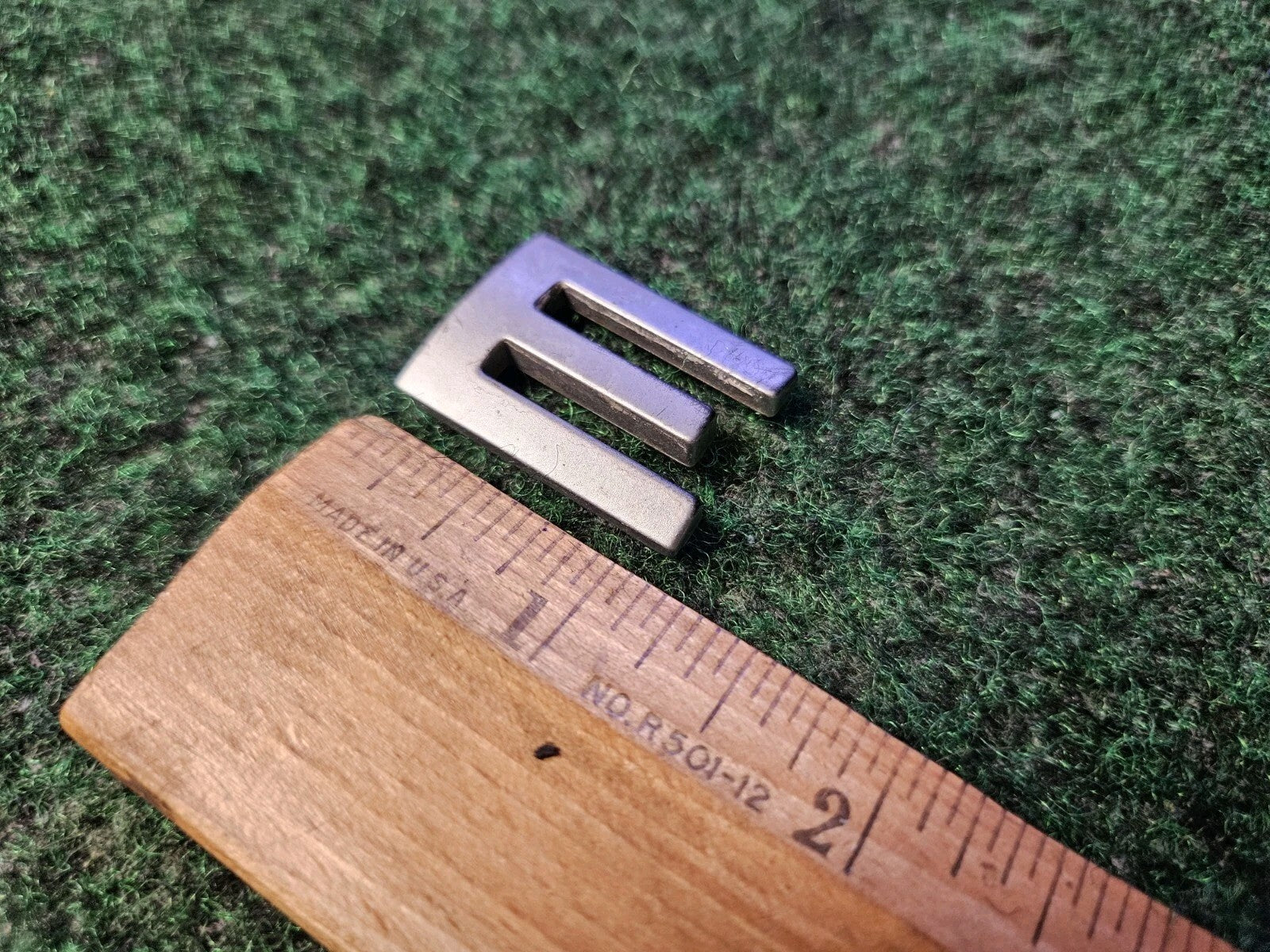 OEM "E" Chrome Individual Letter Lettering Emblem Badge Logo Nameplate 5L9