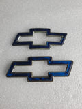 (2) 1995-1999 Chevrolet Cavalier Blue Bowtie Emblem 22591872 OEM VNTG