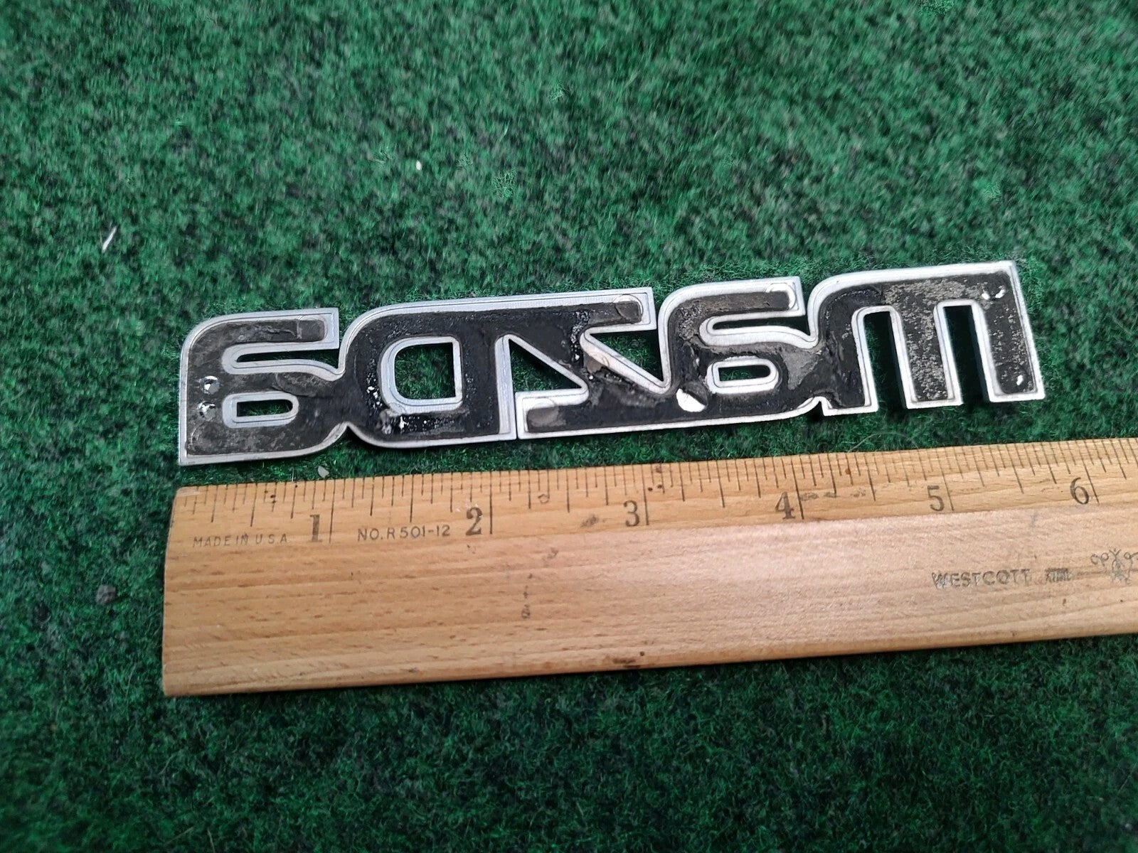 Mazda OEM Chrome Plastic Rear Emblem Badge Logo Nameplate Name Plate 3S2