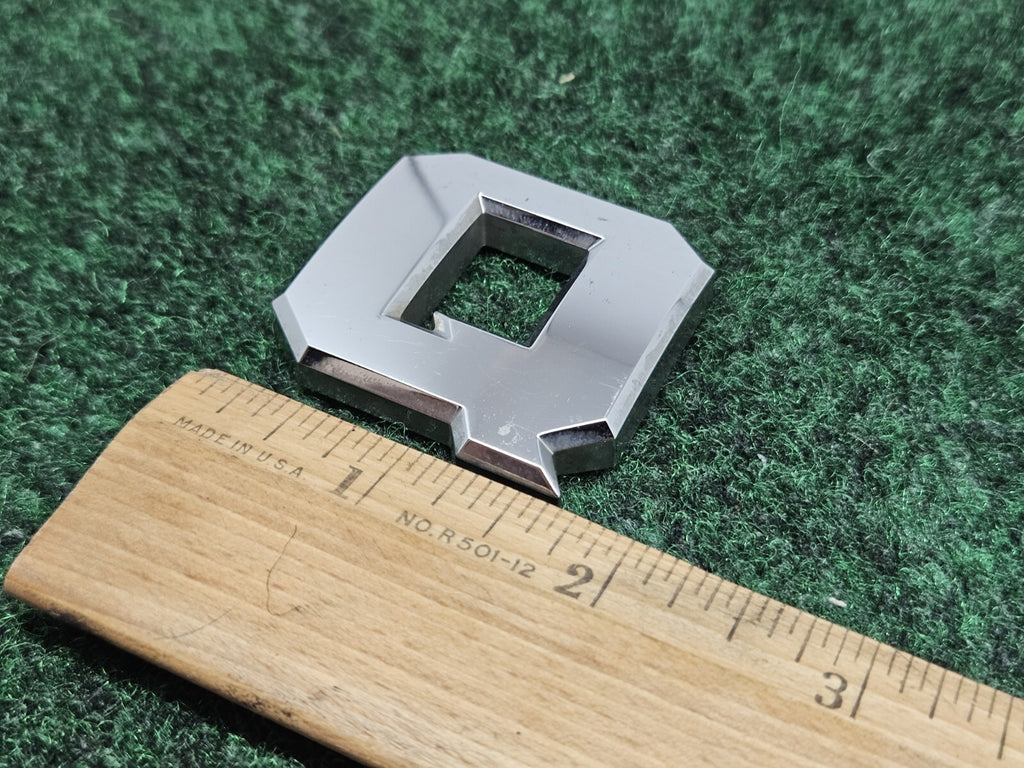 OEM "Q" Chrome Individual Letter Lettering Emblem Badge Logo Nameplate 7S9