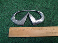 2007-2013 INFINITI G35 G37 SEDAN REAR EMBLEM LOGO BADGE CHROME SYMBOL OEM 4S8