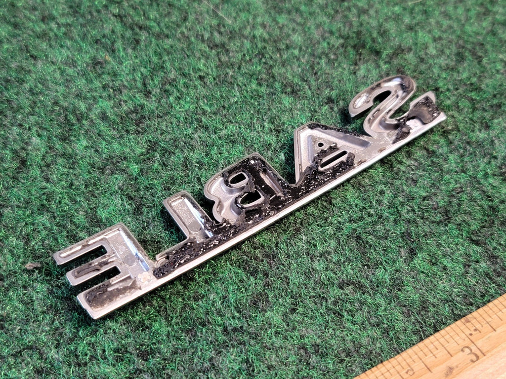 00 01 02 03 MERCURY SABLE REAR GATE LID EMBLEM BADGE SYMBOL LOGO OEM 4S8