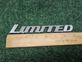 TOYOTA LIMITED CHROME SIDE EMBLEM LOGO BADGE SIGN SYMBOL NAME OEM GL1