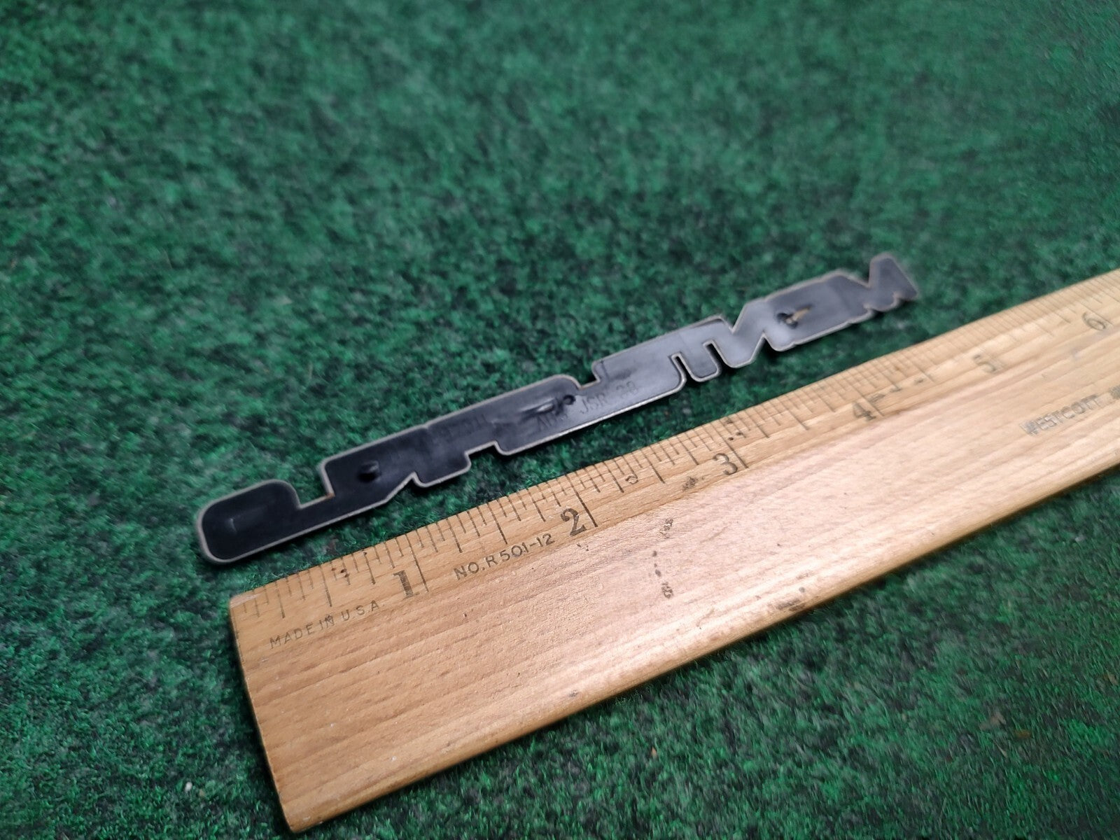 1995-1999 Chevrolet Chevy Monte Carlo Factory Silver Dash Board Emblem Badge 3S1