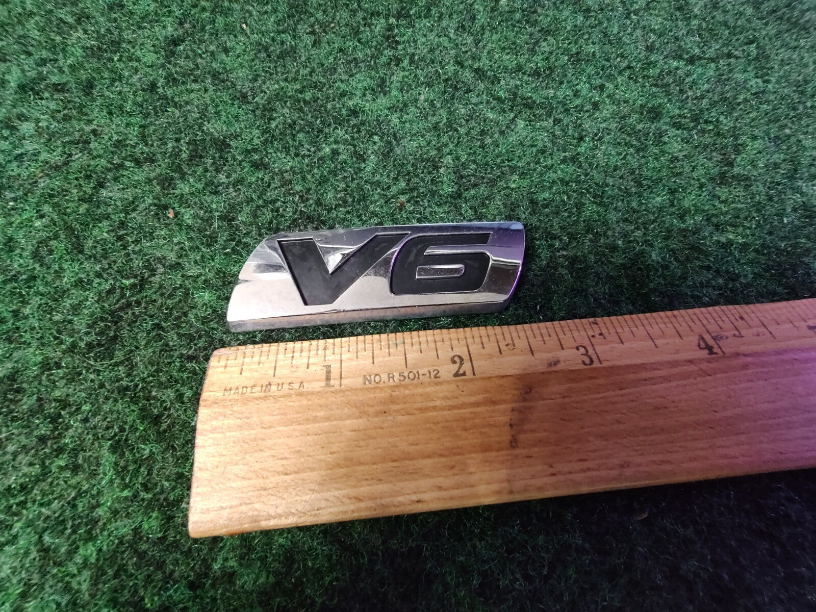 1998-2007 HONDA ACCORD V6 REAR EMBLEM BADGE Name Plate Nameplate SYMBOL OEM 6S4