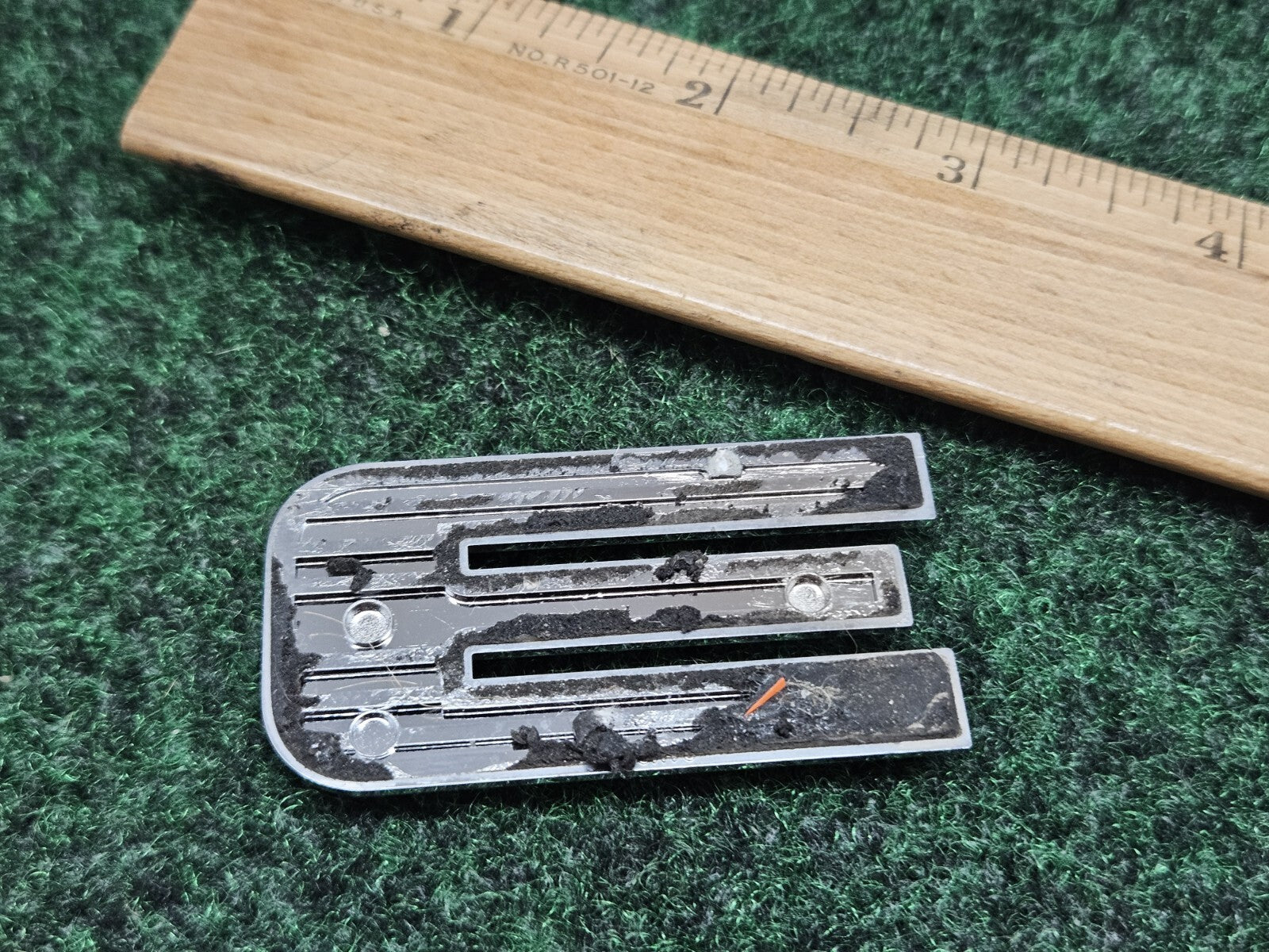 OEM Chrome "E" Hood Hatch Individual Letter Emblem Badge E Logo Nameplate 2S2