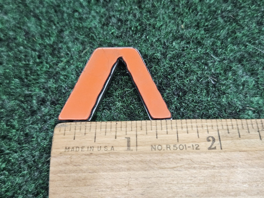 OEM "V" Chrome Individual Letter Lettering Emblem Badge Logo 3D Nameplate 7S7