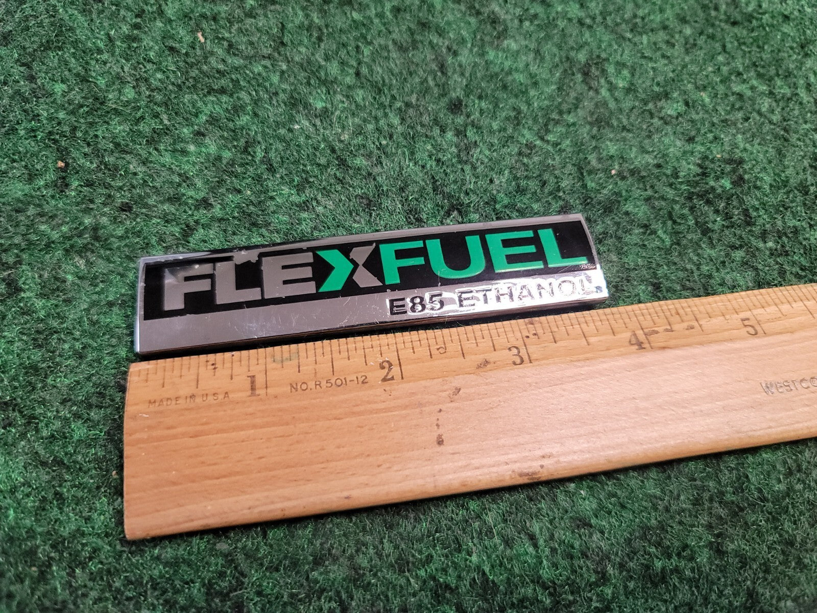 Chevy Flex Fuel E85 Ethanol Emblem Badge Decal Chevrolet OEM 15910899 1M7