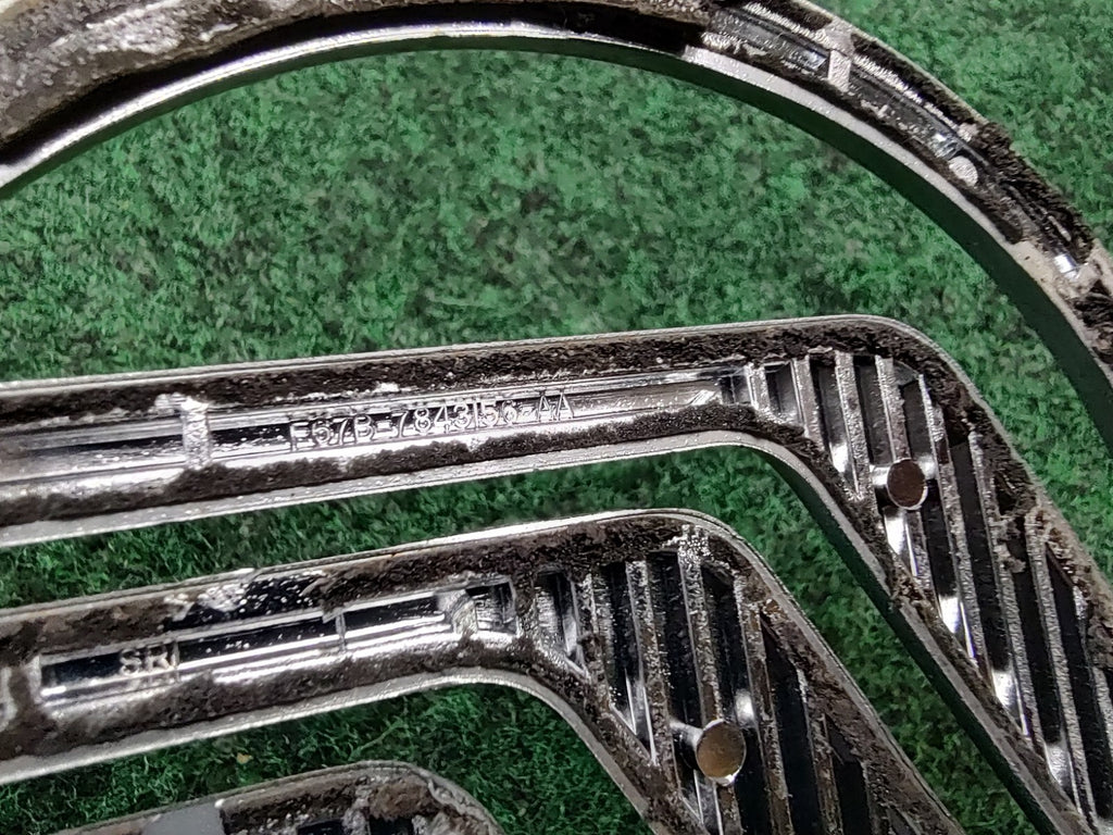 Mercury Chrome 4.125" Rear Emblem Badge Logo Nameplate Name F67B-7843156-AA 3S7