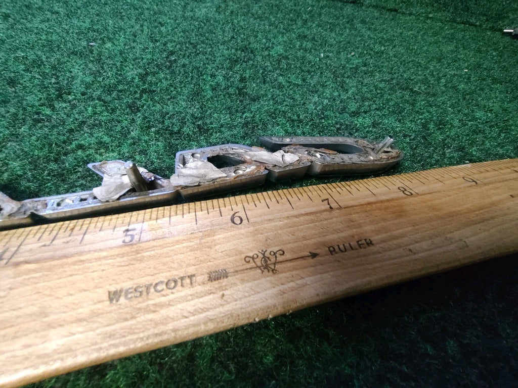 04 05 06 MITSUBISHI GALANT REAR CHROME EMBLEM BADGE SYMBOL LOGO USED OEM 3S5
