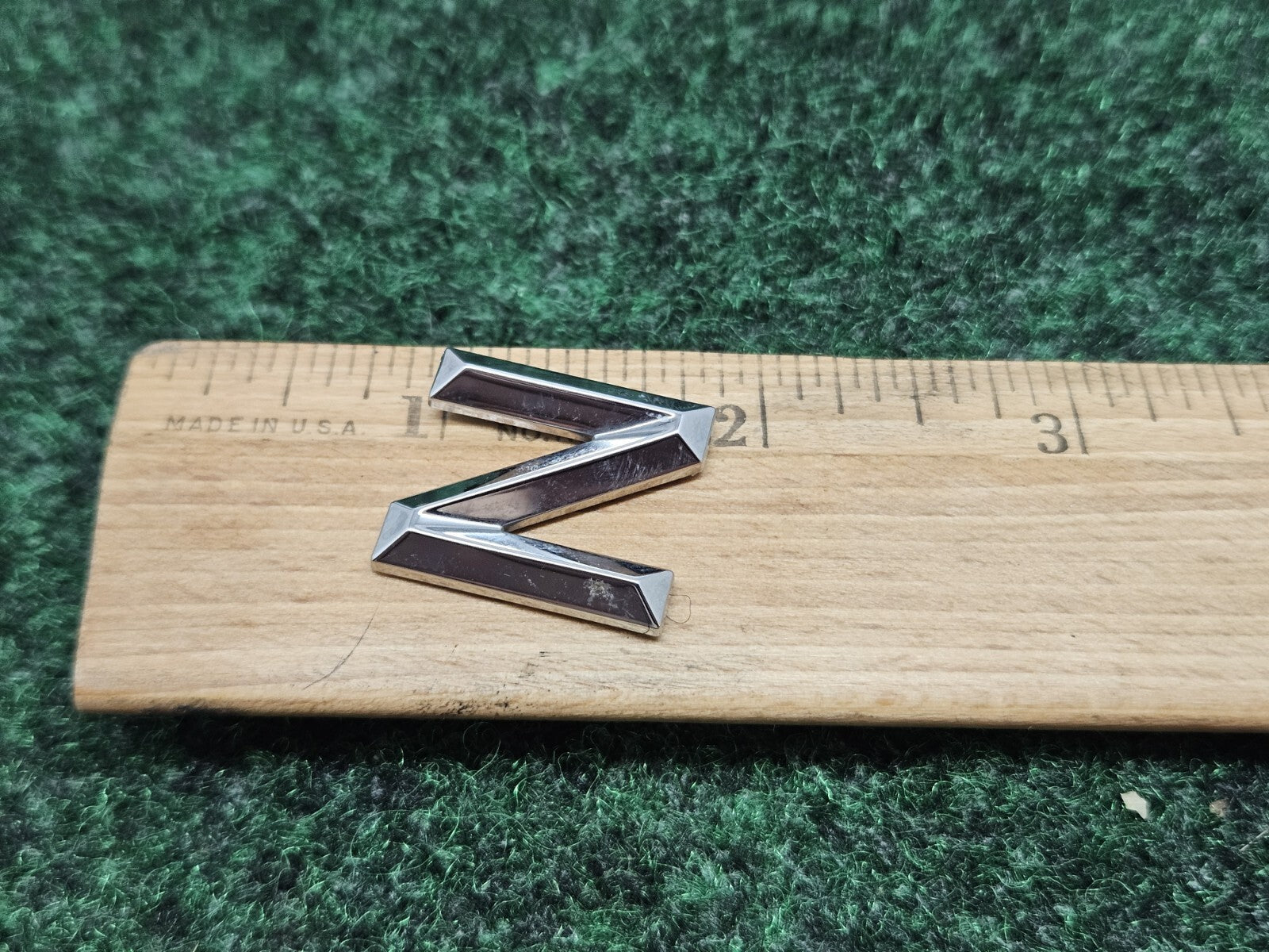 OEM "N" 3D Chrome Individual Letter Lettering Emblem Badge Logo Nameplate N 2S2