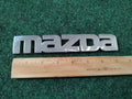 Mazda Chrome Rear Emblem Badge Logo Nameplate Badge OEM ~5.75 Inch 1S4