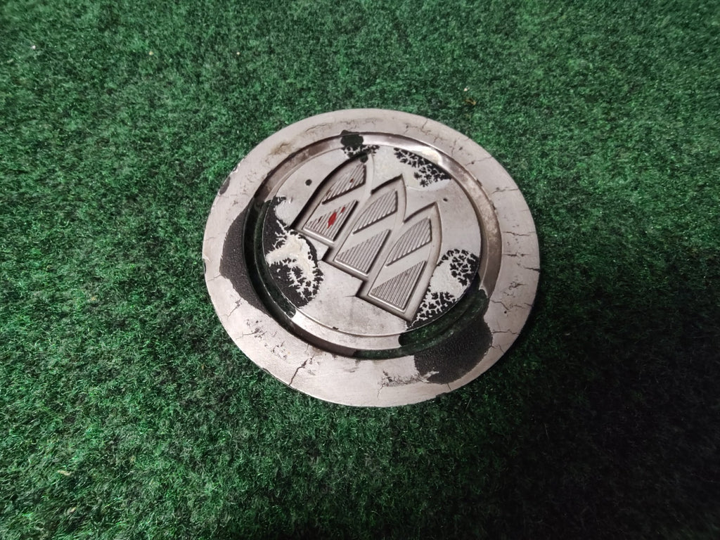 Vintage 3.75" Tri-Shield Buick Medallion Emblem Black OEM 5S8