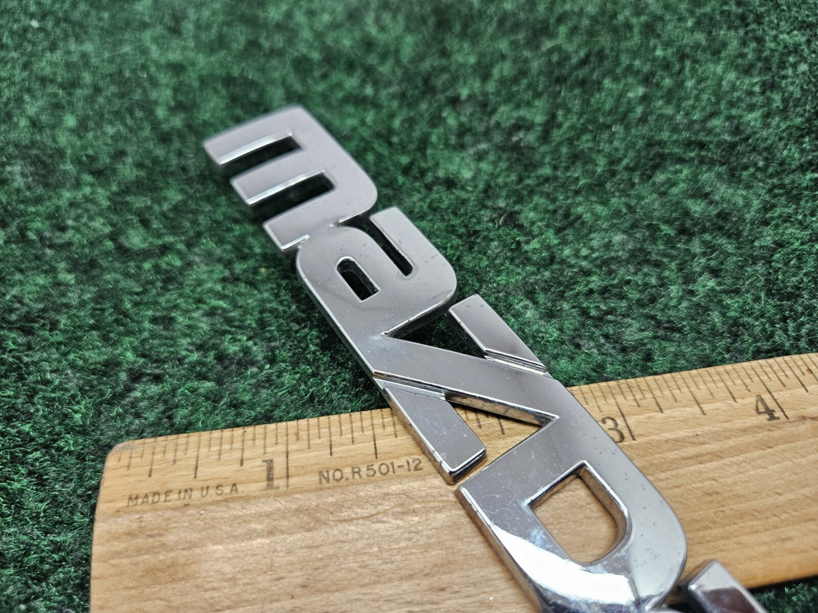 1999 00 2001 2002 2003 Mazda Protege Rear Trunk Nameplate Emblem B25D-51-710 GL1