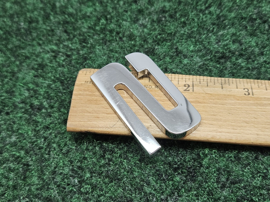 OEM "2" Chrome Individual 3D Number Lettering Emblem Badge Logo Nameplate 7S9