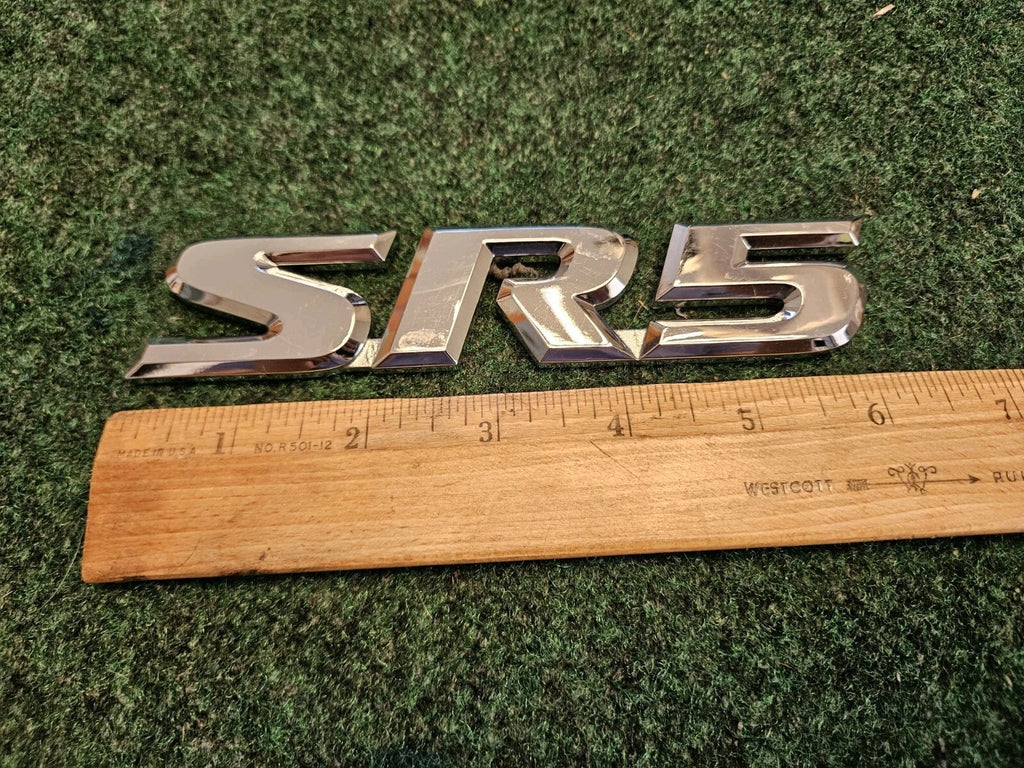 Toyota Sequoia SR5 Emblem Logo Name Plate Letters Badge Side Chrome OEM 5M4