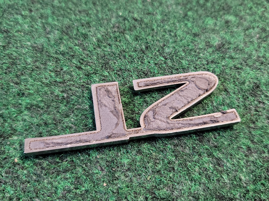 Nissan OEM SL 3.5" Rear Trunk Emblem Badge Logo Nameplate Name Plate 2M2