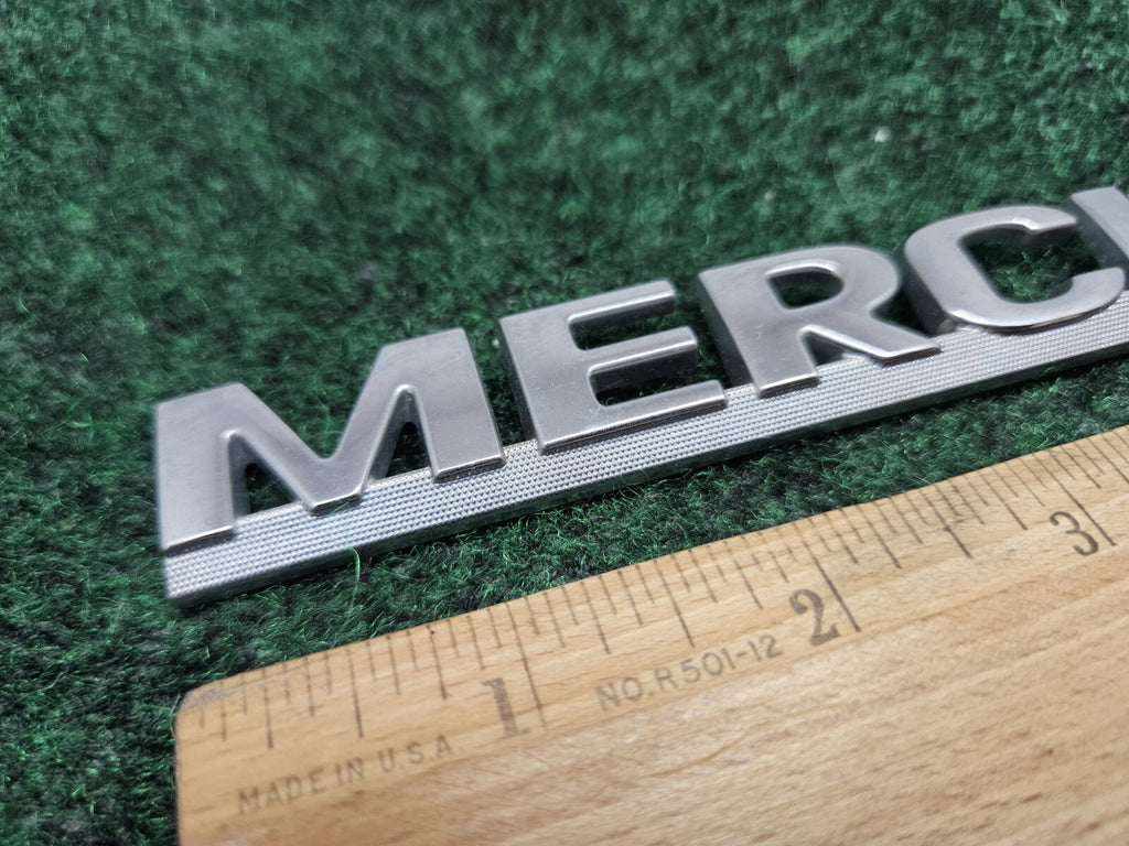 MERCURY REAR GATE LID EMBLEM BADGE SYMBOL LOGO Name Plate Nameplate OEM GL2