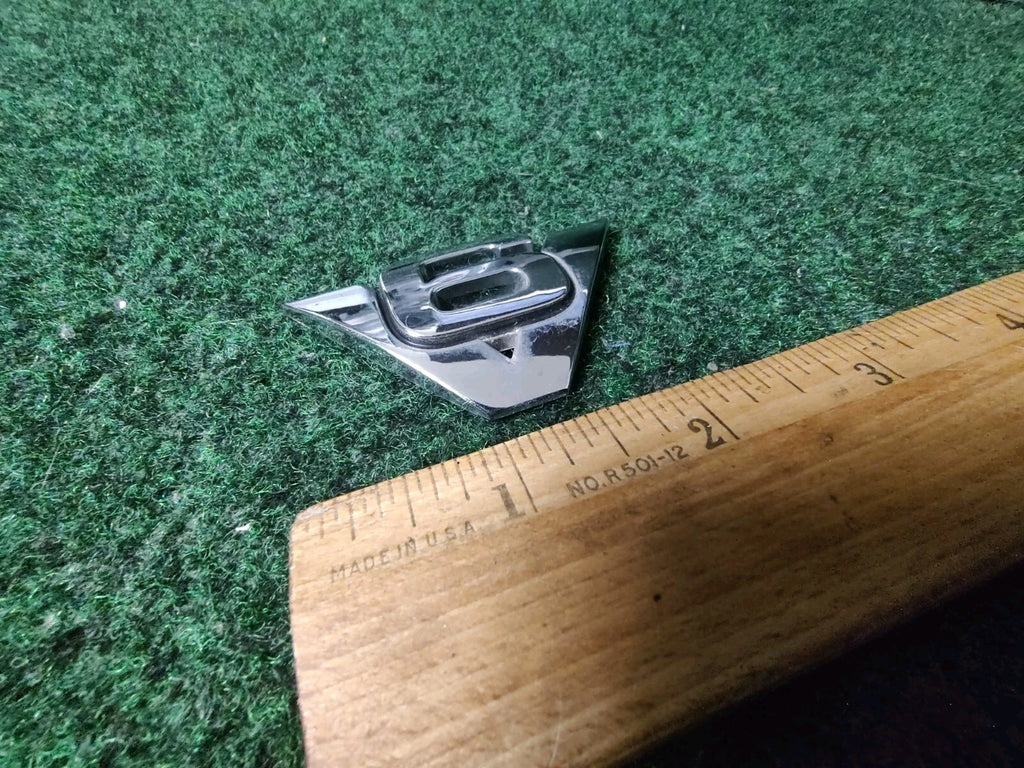 Ford Escape V6 Front Side Fender Emblem Chrome OEM YL8416C144AB 1S6