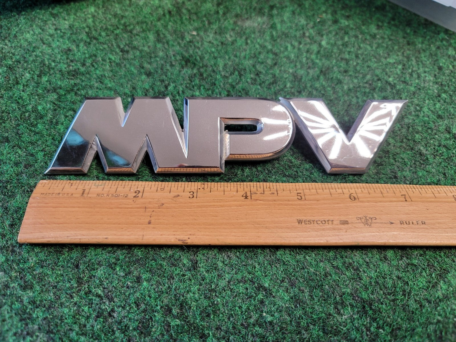 2000-2006 Mazda MPV Mini Van Rear Lift Gate Hatch Emblem 7.2'' OEM LC6251721 2M1