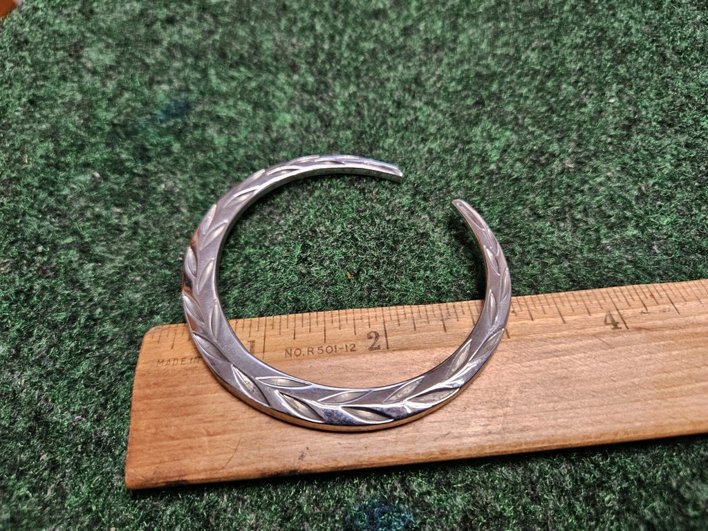 Cadillac Chrome Wreath Emblem Badge Trim OEM GM Caddy Trunk Ornament 3" Inch 5M8