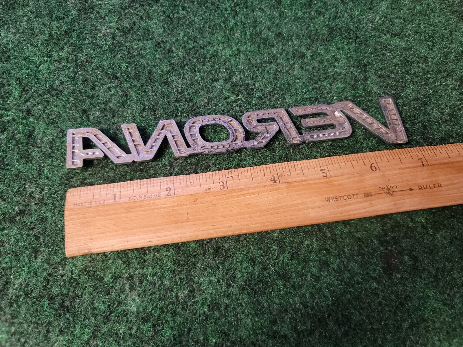 Suzuki Verona Rear Trunk Badge Emblem OEM Genuine Used 2004-2006 Sedan 2S9