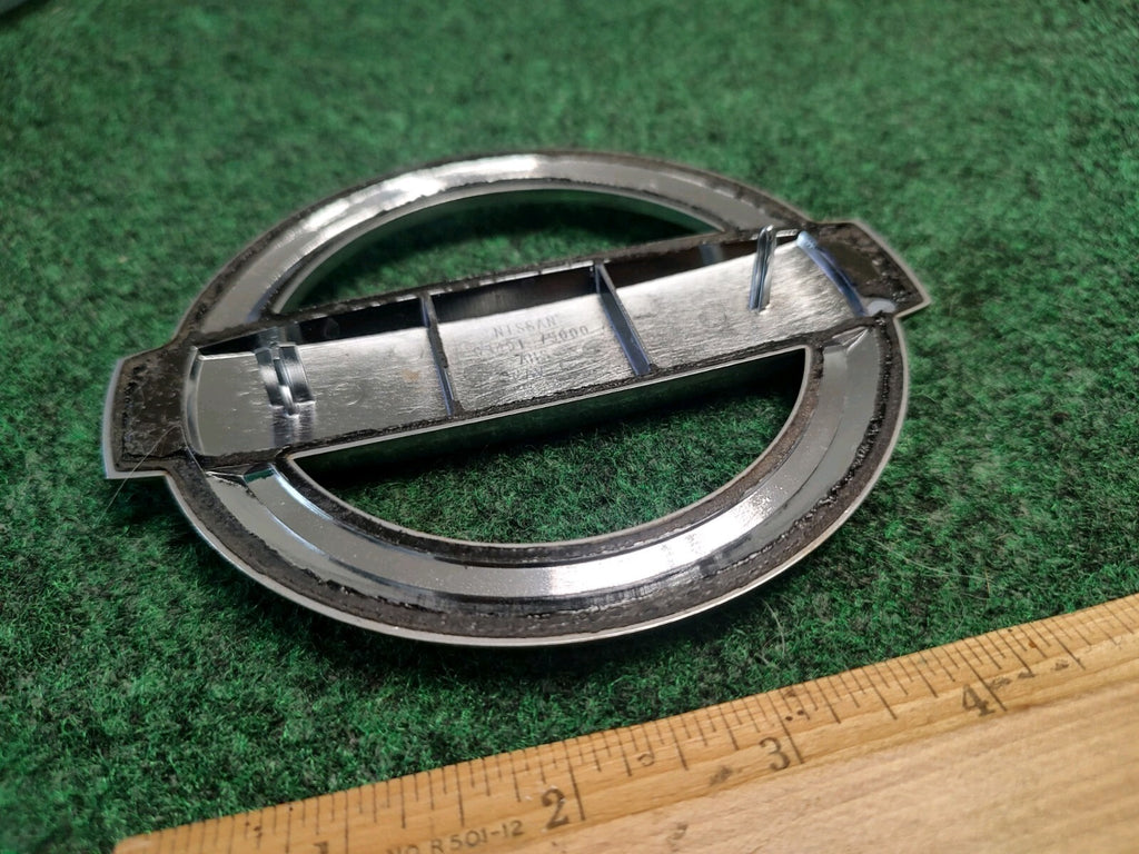 2004-2015 Armada NISSAN Logo Liftgate Emblem Chrome Finish 93491-7S000 OEM 1S9